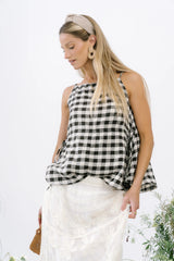 Lily Gingham Tank Top