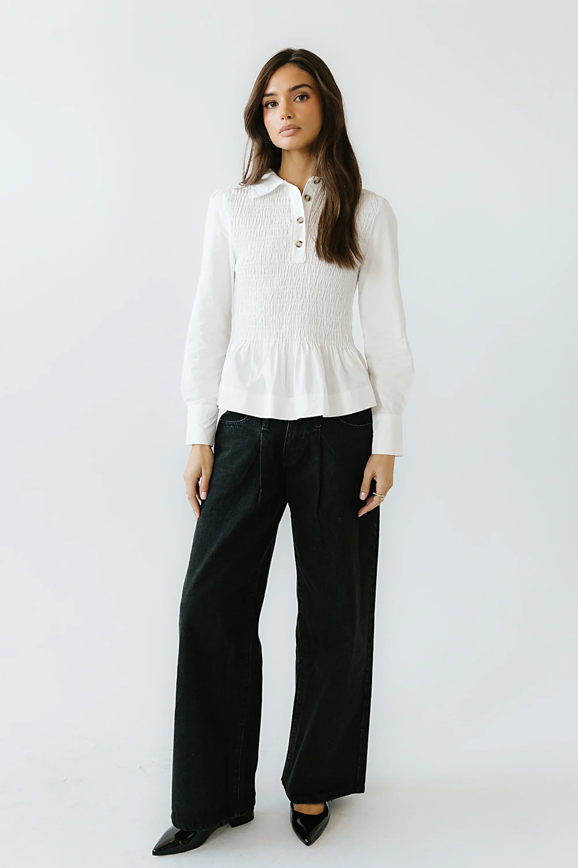 Pauly Smocked Blouse