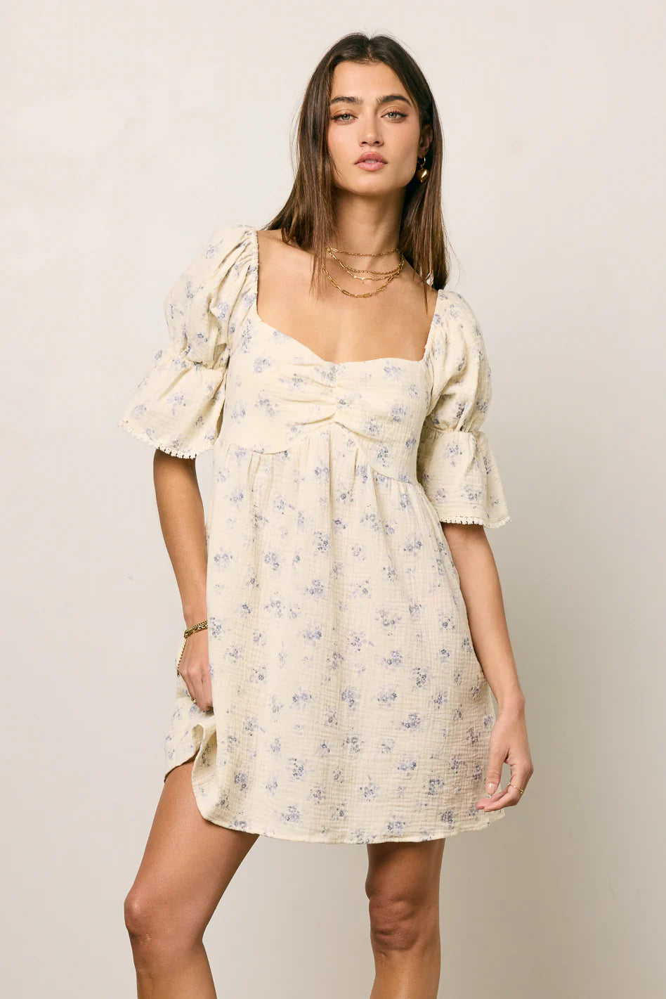 Ella Floral Mini Dress
